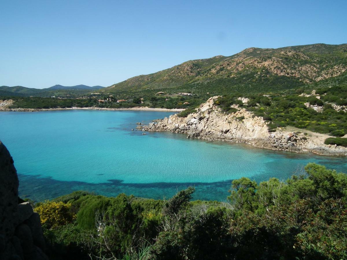 Вилла Capo Blu - Santa Margherita Di Pula Экстерьер фото